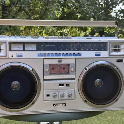 Victor/ JVC RC-M70 Rare Vintage Boombox Working Stereo Cassette Recorder Warranty image 18