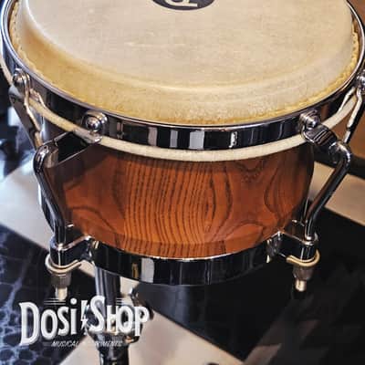 Meinl WB500ZFA-M Free Ride Series Woodcraft Bongos - Zebra Finished Ash image 6