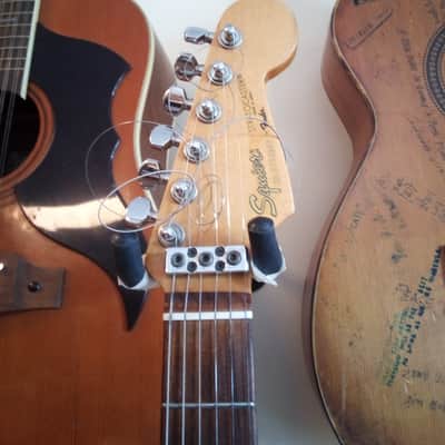 Fender SQUIER Stratocaster MIJ 1987 E SERIES LIGHT YELLOW image 4