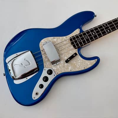 Fender Jazz Bass 1964 Custom Shop 2024 Bright Saphire Metallic NOS image 3