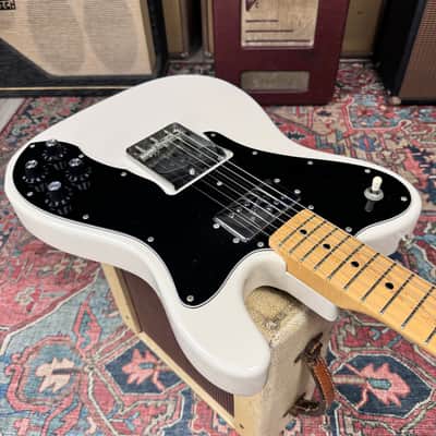 *7.2 lbs* Fender Custom Telecaster 2013 TC72 Arctic White image 2