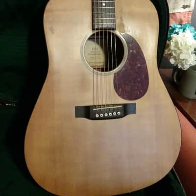 Martin DM Mahogany Dreadnought  2001 Natural *Under-saddle Pickup installed* OHSC image 4