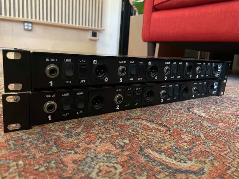 ProCo DB4A 4 CHANNEL DIRECT BOX 2000'S - BLACK image 1