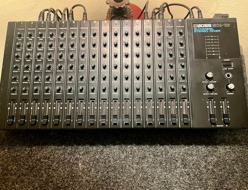 Boss BX-16 16-Channel Stereo Mixer Awesome Mini Mixer! image 1