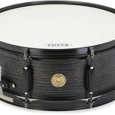 Tama Woodworks Snare Drum - 5.5 x 14-inch - Black Oak Wrap image 2