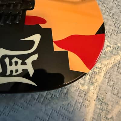 ESP LTD GL-200K George Lynch Signature 2011 - 2018 - Black with Kamikaze Graphic image 10