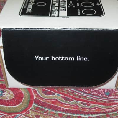 very lightly handled - mostly very clean Electro Harmonix EMPTY CARDBOARD BOX and printout copy of Owner's Instructions ONLY for EXO Octave Multiplexer (NO Pedal, NO original paperwork) image 11