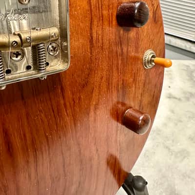 2007 Anderberg Gunnie Flat Top Neck Thru Tele Custom image 6