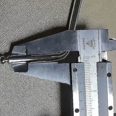 Chrome Ibanez Guitar Tremolo Bridge Arm Whammy Bar For Ibanez Edge Pro/Edge /Edge Lo-Pro image 3