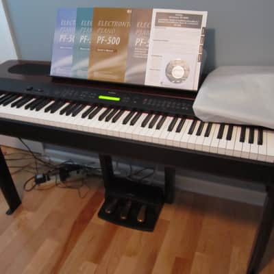 Yamaha PF-500 - Digital Professional Piano Keyboard - Full 88 Key - Stand - Manuals - Pedals image 1