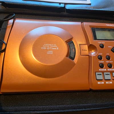 Tascam CD-GT1MKII Portable CD Player (Used) with AC; case; owners manual image 5
