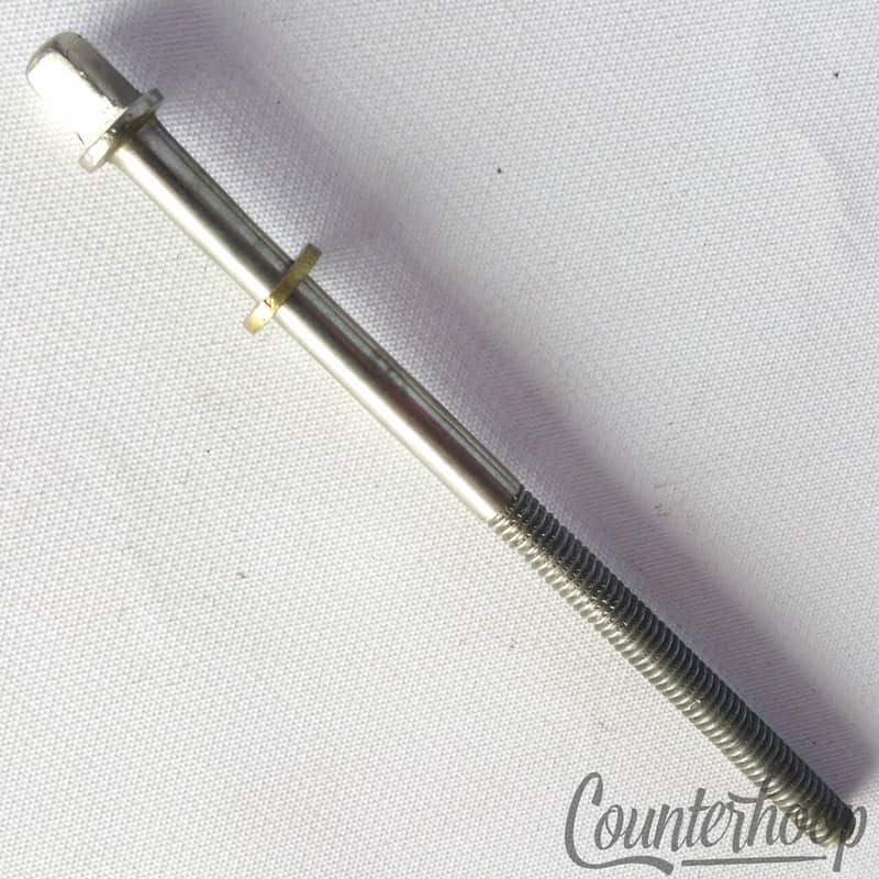 *Leedy 1x Tension T-Rod 4" Snare Drum/Floor Tom Nickel Plating Vintage 30s USA* image 1
