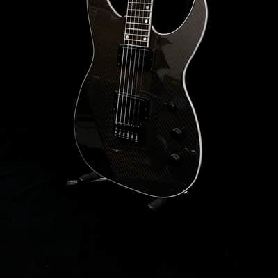Harcom Guitars Vega Baritone, Carbon Fiber Top Custom Shop Super Strat, Extended Range image 7