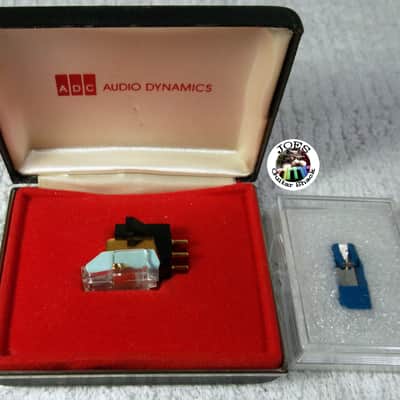 70's ADC QLN-II Highly Sought After Blue Gold Turntable Phono Cartridge Excellent Shape Original Stylus Plus Brand New ADC Elliptical Stylus - Comes with Screws Original Box Gorgeous Condition! image 2