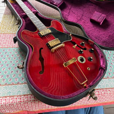 Gibson ES-345 Collector Grade 1970 Orange Label Cherry Red w/ Orig. Case image 11