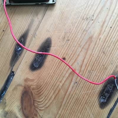 HMV Black Red Alnico Guitar Bridge Neck Humbucker Pickup Set HOT image 3
