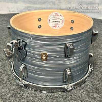 Ludwig Classic Maple 3pc Jazz Drum Set Vintage Blue Oyster image 5