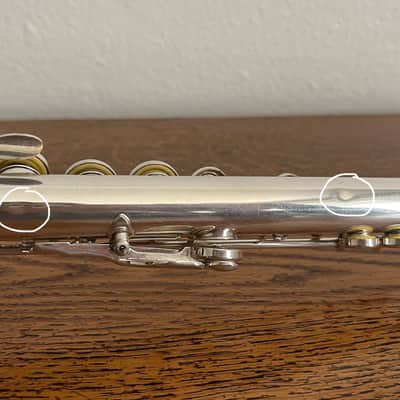 Used Yamaha YFL-221 Student Flute FULLY SERVICED image 6