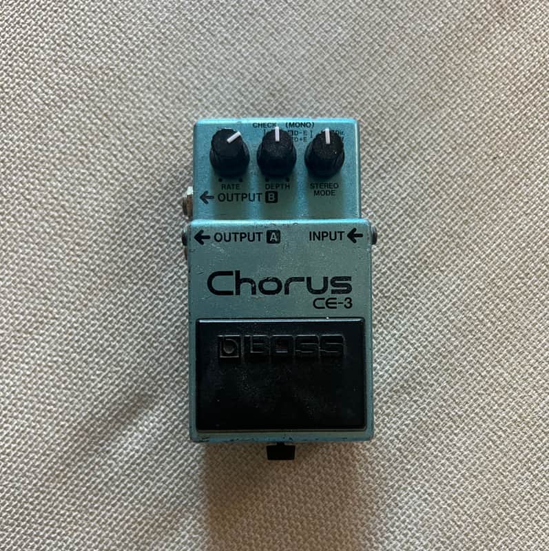 Boss CE-3 Chorus (Green Label) 1984 - 1988 - Blue image 1