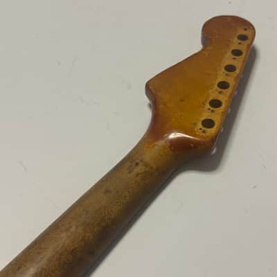 Fender Duo sonic Pre CBS Rosewood Maple Neck Naturally Aged / Relic Vintage 1960 - Nitrocellulose image 10
