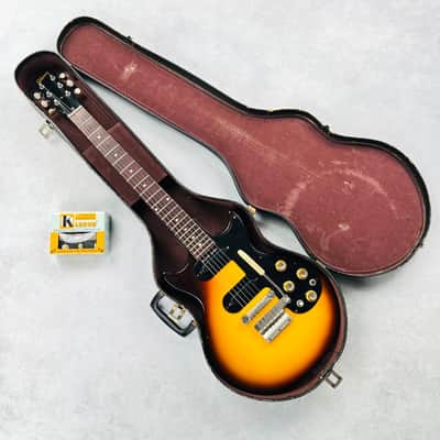 Gibson Melody Maker Double Cutaway 2-Pickup with Vibrola 1964 - Sunburst image 19