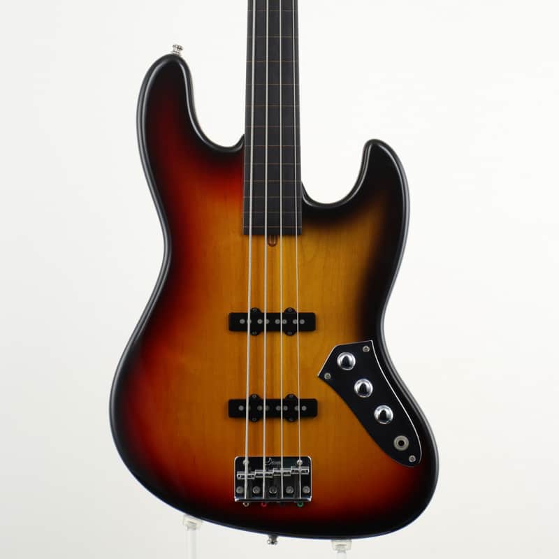 MOON JB-4 Fretless 3Tone Sunburst [SN 25595] (10/15) | Reverb