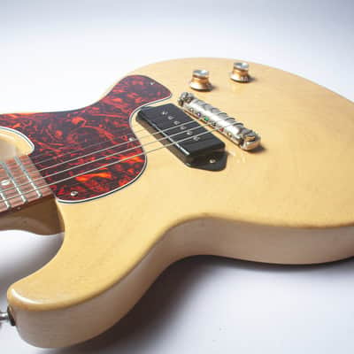 Gibson Custom Shop Les Paul Junior Double Cut (DC) 2007 - T.V. Yellow / Split-Pea Soup image 10