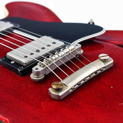 Gibson 1961 ES335 Reissue Sixties Cherry Heavy Aged image 7
