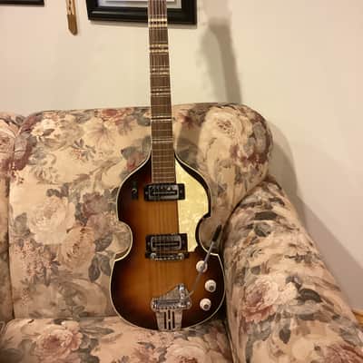Hofner 459 Violin Guitar 1967 - Violin Sunburst image 1