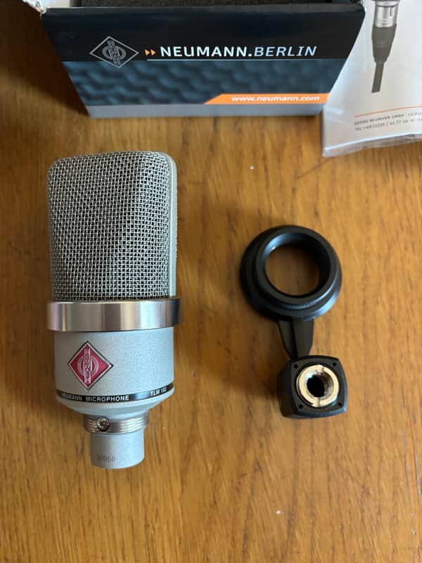Neumann TLM 102 Large Diaphragm Cardioid Condenser Microphone 2009 - Present - Nickel image 1