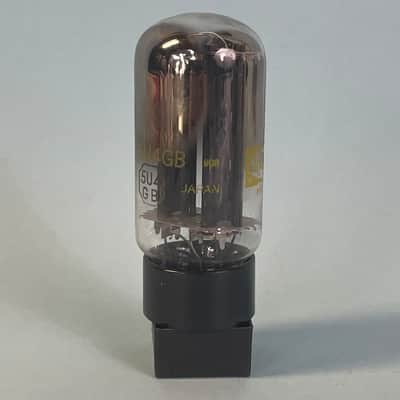 1960s Raytheon 5U4GB Vintage Black Plate Side Getter Rectifier Tube! T285 image 5