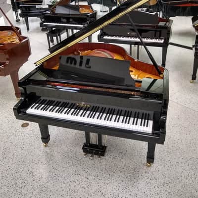 Schiller Leipzig Baby Grand Piano Black Polish image 1