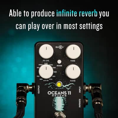 Electro Harmonix Oceans 11 Reverb Guitar Effects Pedal image 7