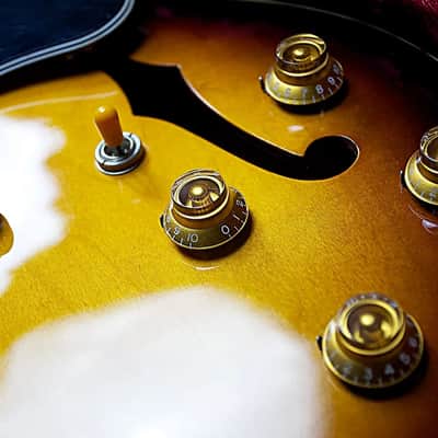 Epiphone/Gibson ES-335 " Exclusive Production for Japan's Market Only" RARE" 1998-TabacoBurst image 7