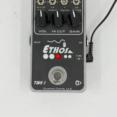 Custom Tones LLC Ethos TWE-1 – Overdrive / Preamp – Excellent Condition – Original Box & Manual image 8