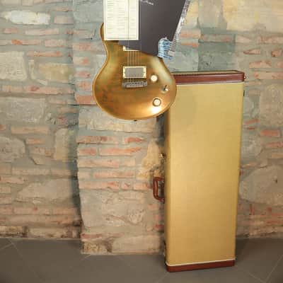NIK HUBER Redwood Dolphin Exceptional Curly 1-piece Top - Summer NAMM 2013 - Translucent Gold Top Semi-Gloss image 23
