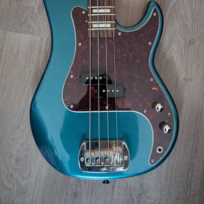 G&L Tribute Series LB-100 2020s - Emerald Blue Metallic imagen 2