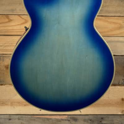 Ibanez George Benson GB10EM Hollow Body Electric Guitar Jet Blue Burst image 3