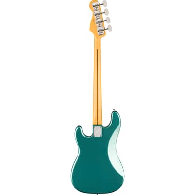 Fender American Professional Classic Precision Bass RW Faded Sherwood Green Metallic - 4-String Electric Bass image 2