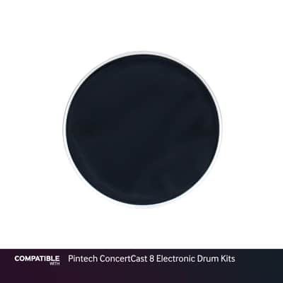 Black 8" Mesh Drum Head for Pintech ConcertCast 8 Electronic Drum Kits image 1