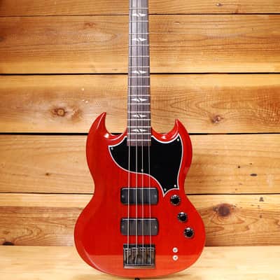 Gibson SG-Z Bass Cherry 2000 USA 4-String 7lbs, 4oz! + Case 30729 image 5