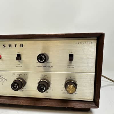 Vintage Fisher KX-200 Integrated Tube Amp Amplifier image 5