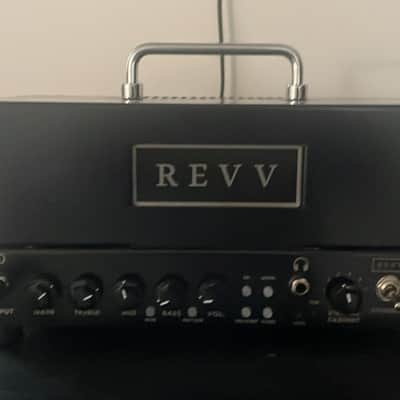 REVV G20 2-Channel 20-Watt Guitar Amp Head with Reactive Load and Virtual Cabinets 2020 - 2021 - Black image 1