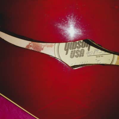 Gibson Chet Atkins Tennessean 1993 - Wine Red image 6