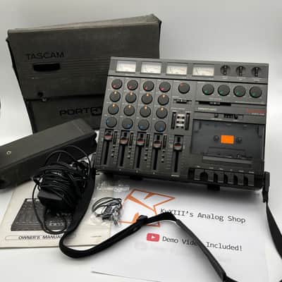 TASCAM Porta One Ministudio 4-Track Cassette Recorder | Reverb