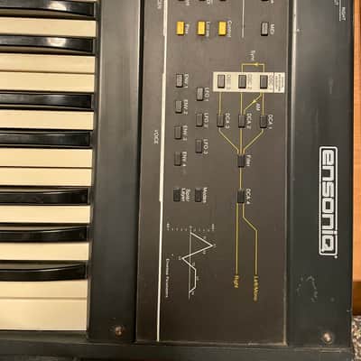 Ensoniq ESQ-1 Wave Synthesizer 1986 - Black image 5