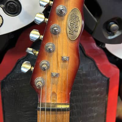 Hard Rock Academy Double Cut Electric Guitar Tobacco Sunburst (Pre-Owned) image 3
