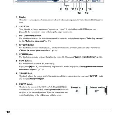Roland Edirol SD-80 — 2 in 1 Owners Manual Guide Guide — 169 Pages — USA Made image 5