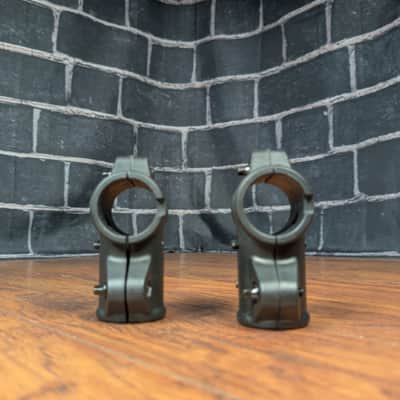 Alesis 1.5" Drum Rack T‑Clamps (Pair) – Command / Forge / Surge Compatible – Black – Heavy‑Duty Mounting Hardware image 4