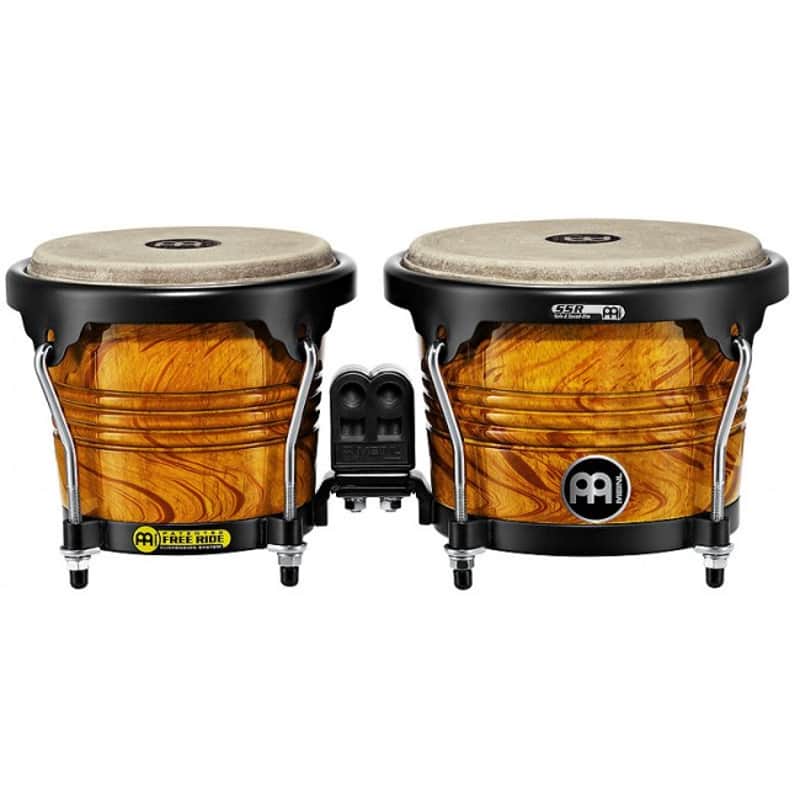 MEINL FWB190AF Free Ride Holz Bongo amber flame image 1